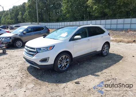 2016 Ford Edge Titanium from USA, damaged, VIN 2FMPK3K85GBC62744